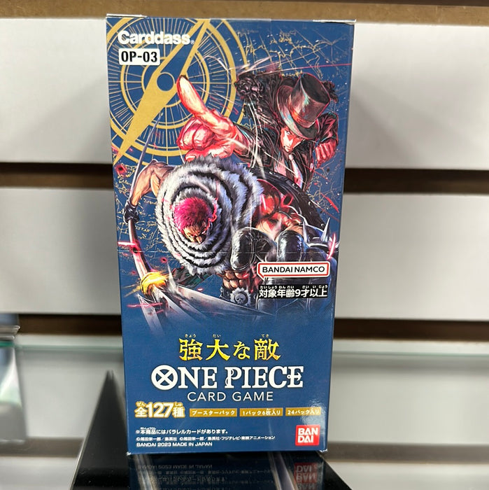 BANDAI ONE PIECE Card Game Mighty Enemies OP-03 Booster BOX TCG JAPAN