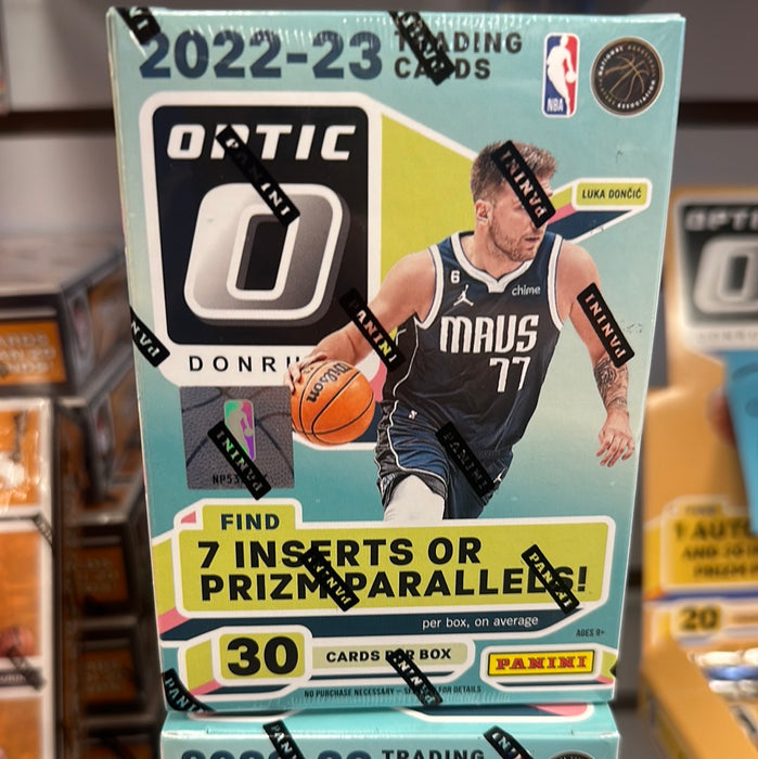 2022/23 Panini Donruss Optic Basketball 6-Pack Hobby Blaster Box (Green Shock Prizms!) Fanatics Exlcusive
