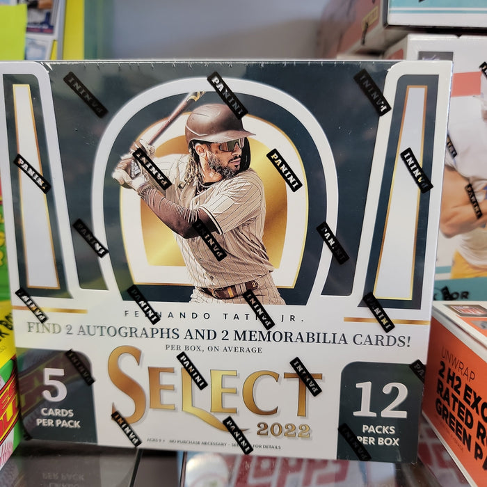 2022 Panini Select Baseball Hobby Box PACK