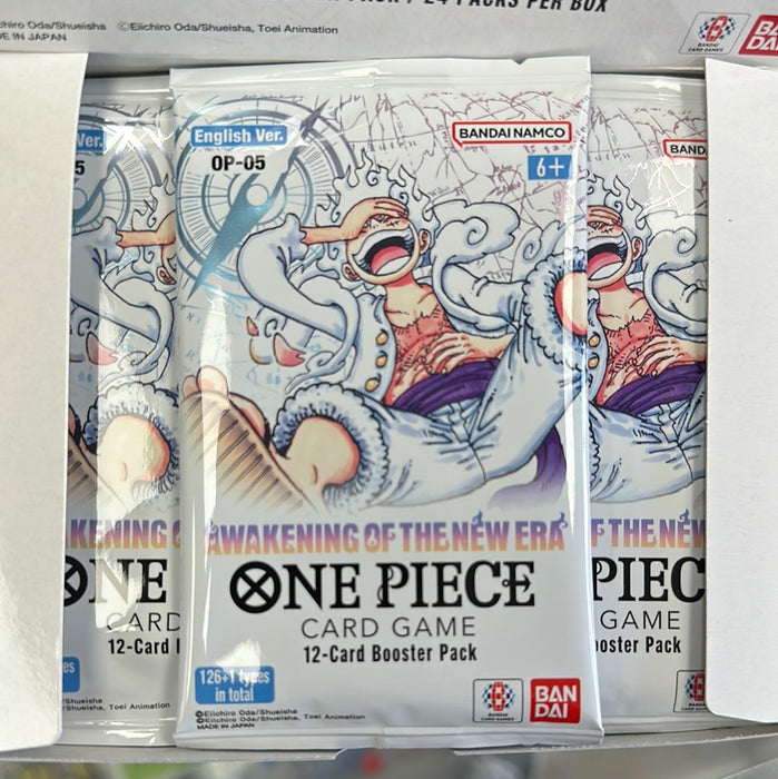 BANDAI One Piece Awakening of the New Era OP-05 ENGLISH Booster Box PACK
