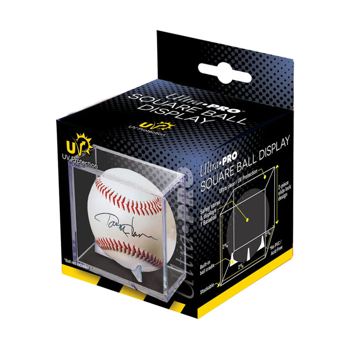 Ultra-Pro Baseball Clear Square Display Case with UV Block