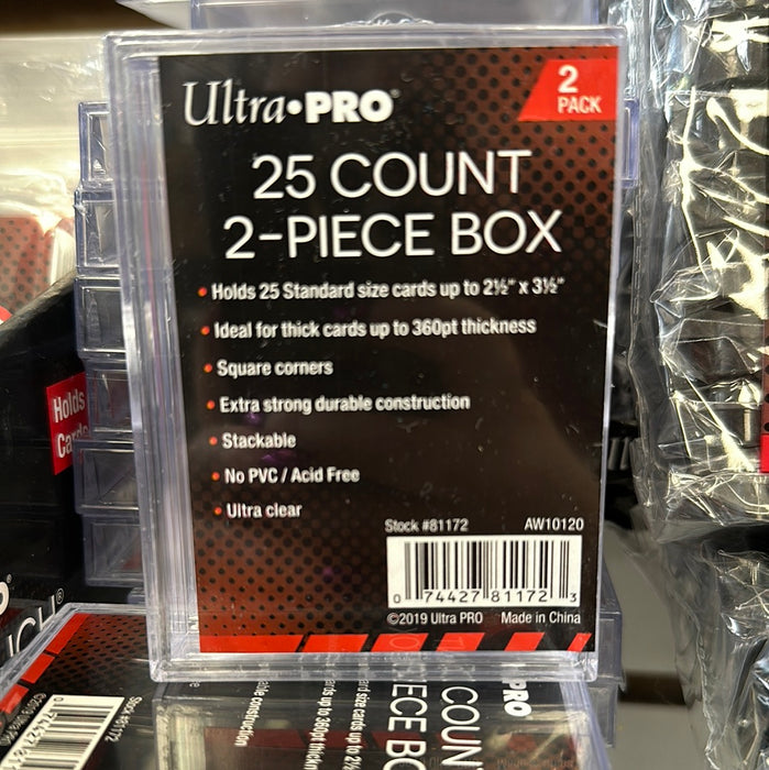 Ultra Pro 25ct 2-Piece Box