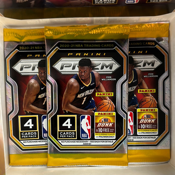 2020-21 Panini Prizm Basketball Retail Box - PACK