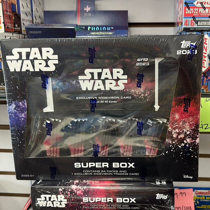 2023 Topps Star Wars Flagship Super Box Hobby Box