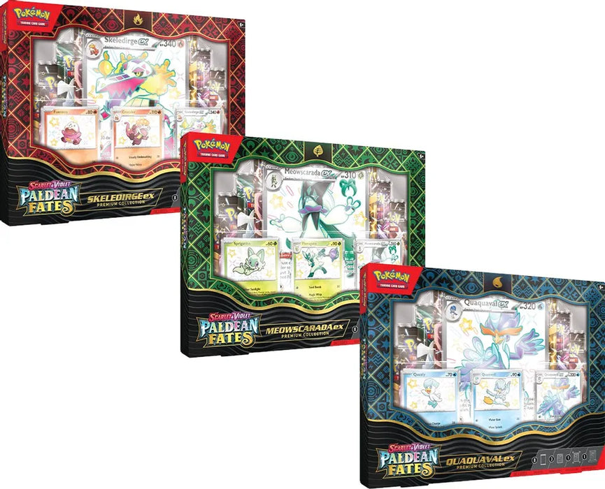 Pokémon TCG: Scarlet & Violet—Paldean Fates ex Premium Collection Box