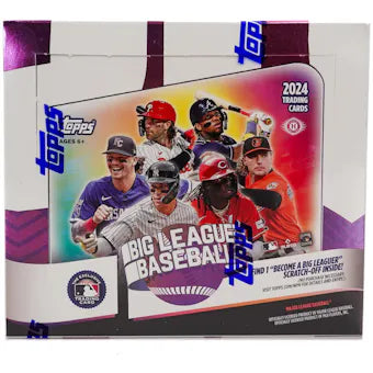 (PACK) 2024 Topps Big League Baseball Hobby Box PACK