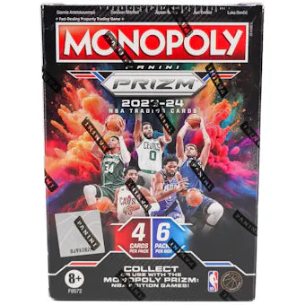 2023-24 Panini Prizm Monopoly Basketball 6-Pack Blaster Box