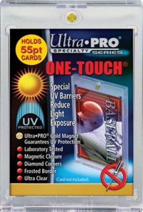 (5 PACK) Ultrapro One-Touch Magnetic 55Pt Card Holder