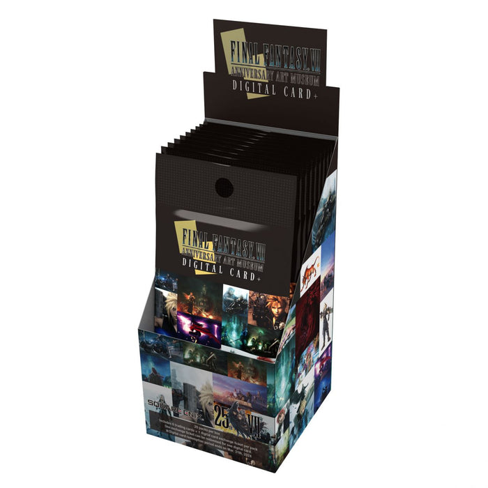 FINAL FANTASY VII ANNIVERSARY ART MUSEUM DIGITAL CARD PLUS 20 PACK BOX