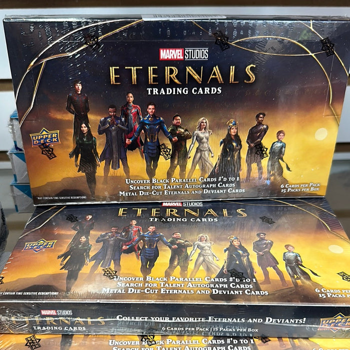Marvel Studios Eternals Hobby Box PACK (Upper Deck 2023)