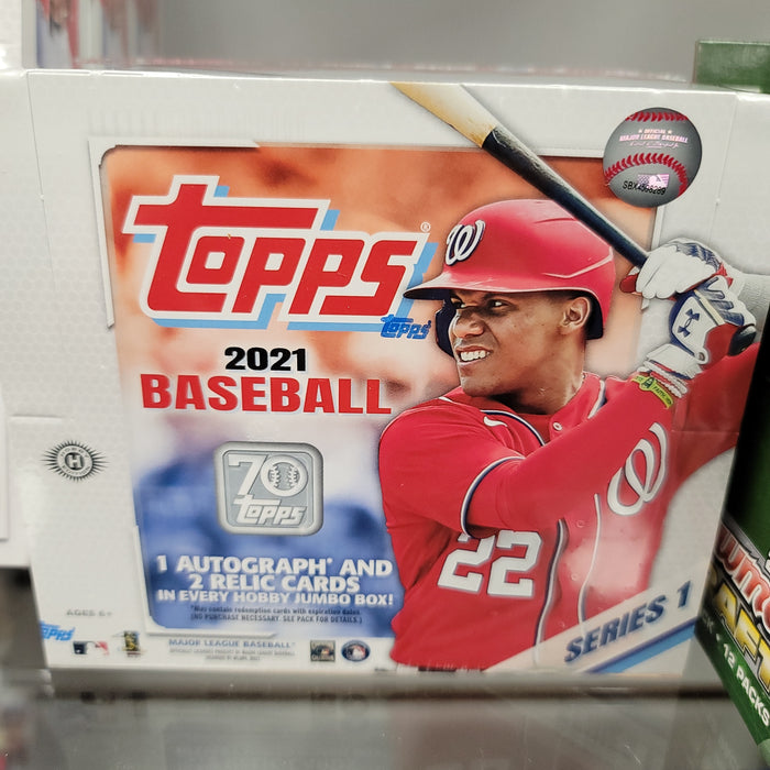 2021 Topps Series 1 Baseball Jumbo Box