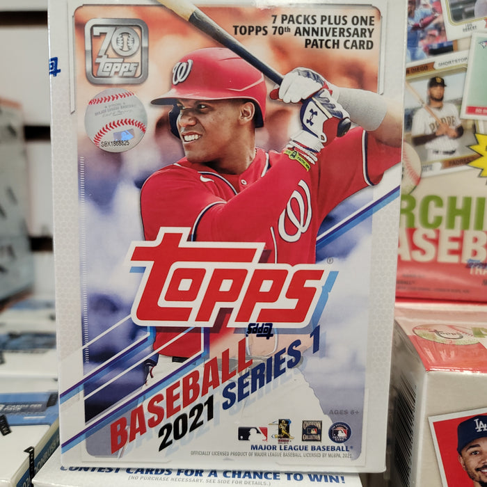 2021 Topps Series 1 Baseball 7 Pack Blaster Box