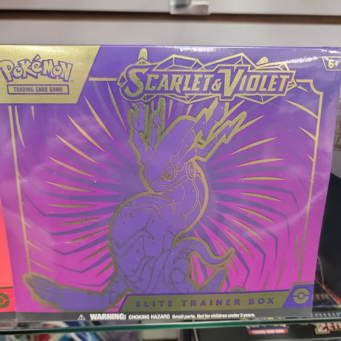 Pokemon ETB Scarlet and Violet Elite Trainer Box