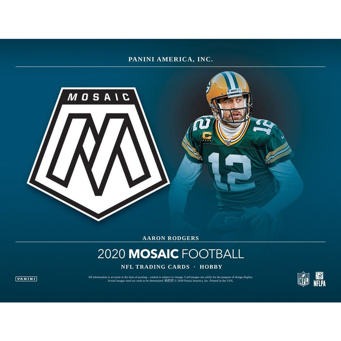 2020 Panini Mosaic Football Hobby Box - PACK