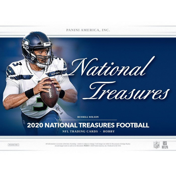 2020 Panini National Treasures Football Hobby Box - PRESELL