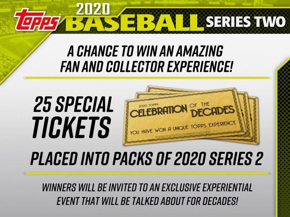2020 Topps Series 2 Baseball Jumbo Hobby Box - PACK