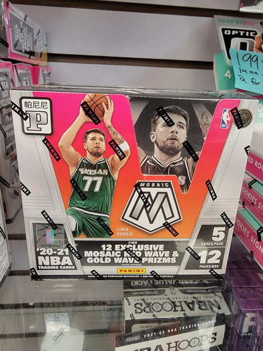 2020-21 Panini Mosaic Tmall Edition Basketball Hobby Box