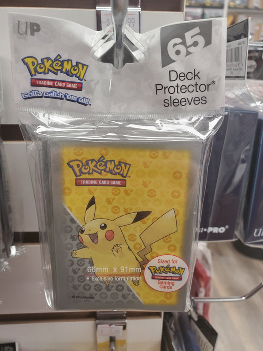Ultra Pro Pokemon 65ct Deck Protector Sleeves (Pikachu)