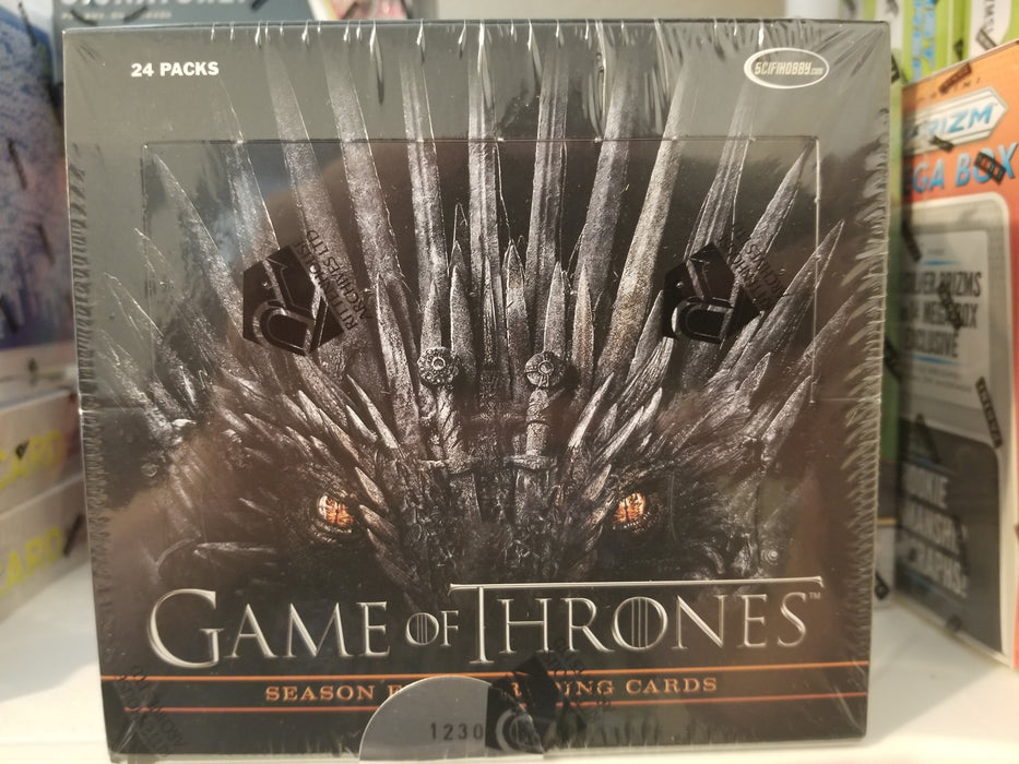 Game Of Thrones Season Eight 8 Trading Cards Box (Rittenhouse 2020)