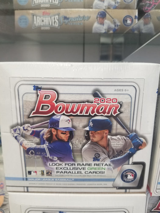 2020 Bowman Baseball 24ct Retail Box