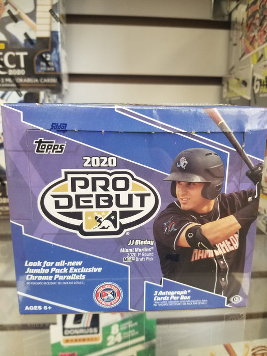 2020 Topps Pro Debut Baseball Jumbo Hobby Box