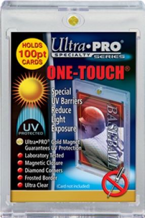 Ultrapro One-Touch Magnetic 100Pt Card Holder