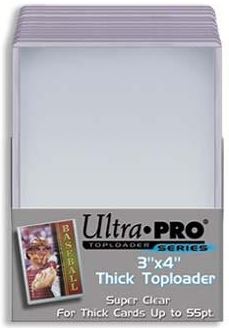 Ultra Pro 3x4 Thick Topload 55pt Card Holder