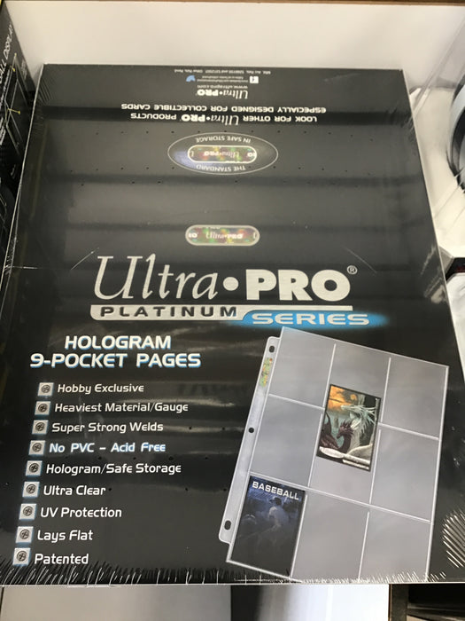 9 pocket pages full box Ultra Pro
