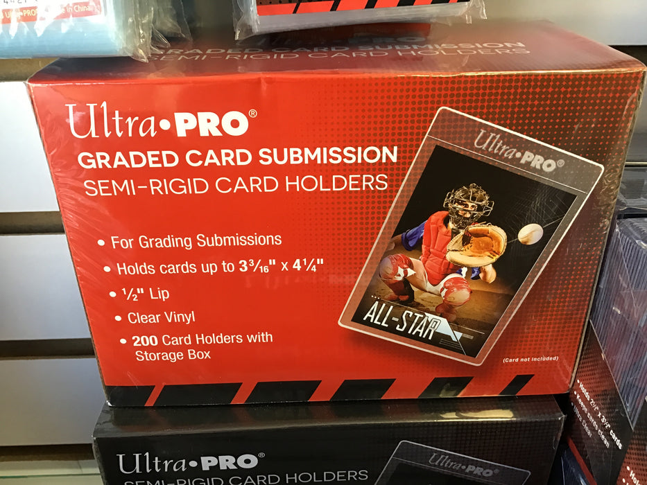 Ultra Pro Graded Semi Rigid Card Holders - SINGLE PACK 100 ct