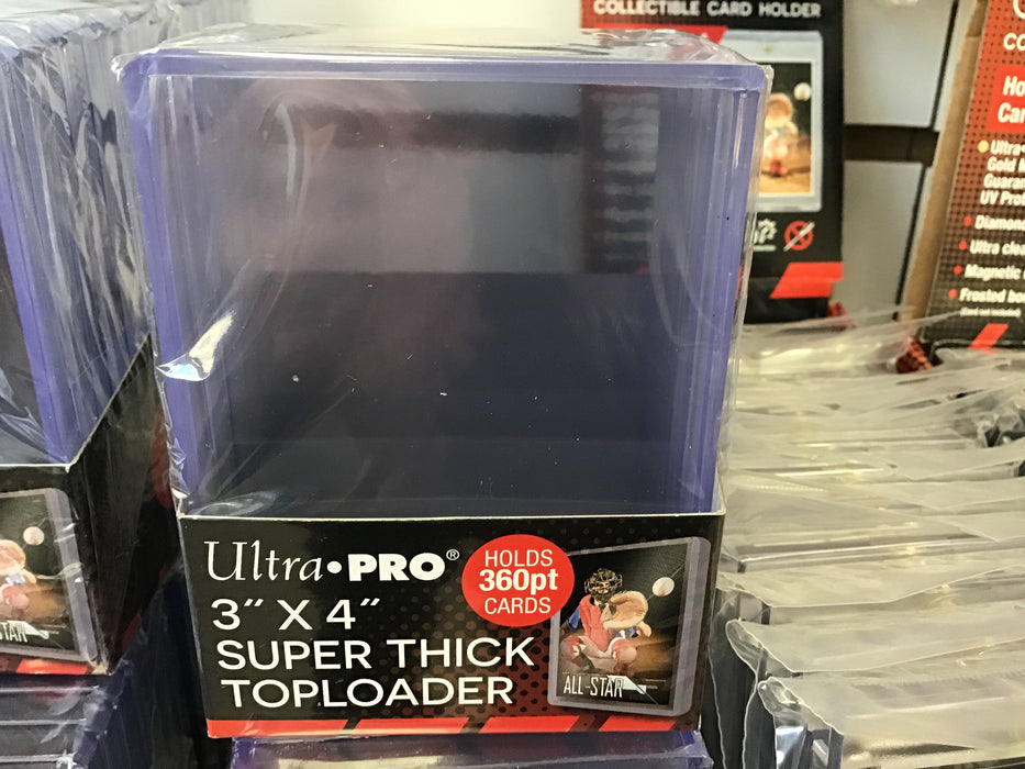 360pt Ultrapro 3" X 4" Super Thick Toploader (360PT)