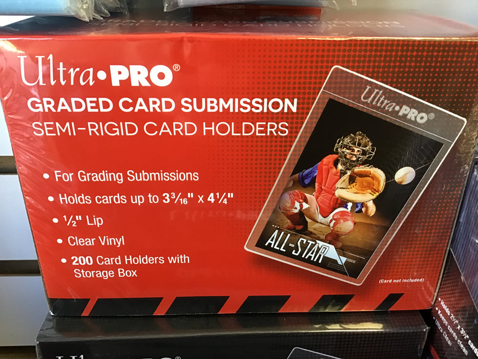 Ultra Pro Graded Semi Rigid Card Holders - Full Box 200 ct