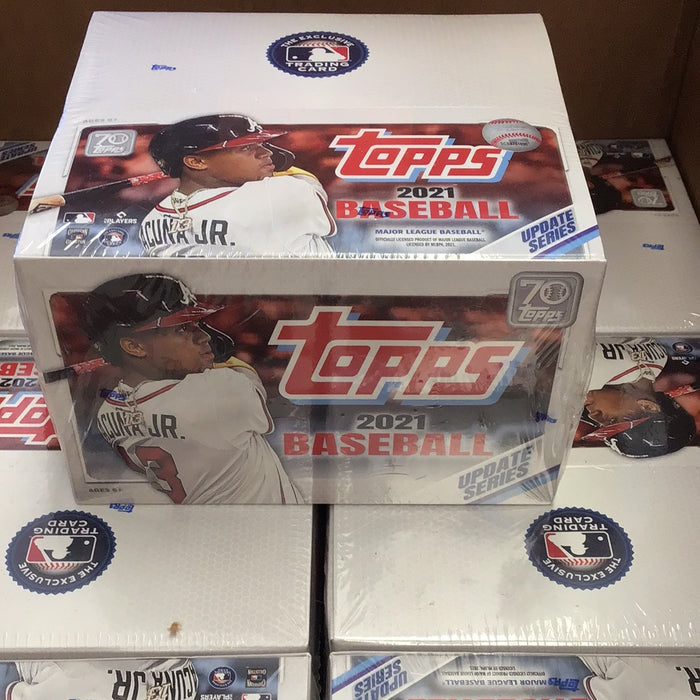 2021 Topps Update Baseball 24-Pack Retail Box