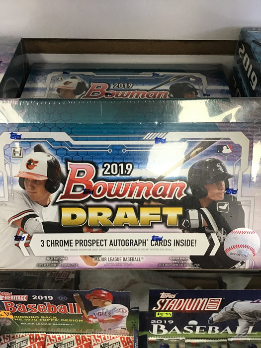 2019 Bowman Draft Baseball Jumbo Hobby Box