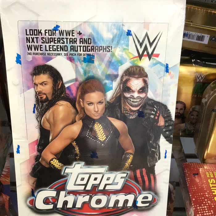 2020 Topps WWE Chrome Wrestling Hobby Box