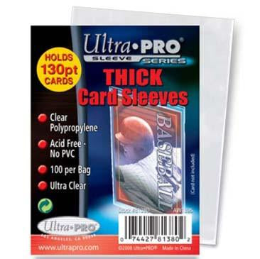 Ultra Pro Thick Card Penny Sleeves - 100 ct. Pack